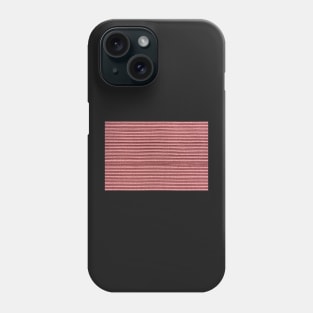 Pink fabric texture Phone Case