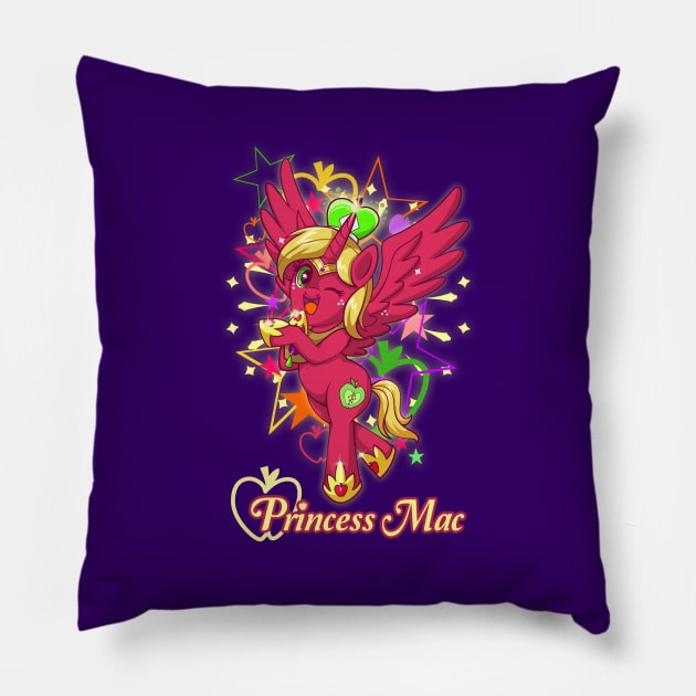 Mac Prism Magic Pillow by ChristaDoodles