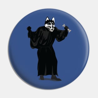 Husky Ghost Pin