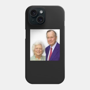 Former President and Mrs. Barbara Bush Phone Case