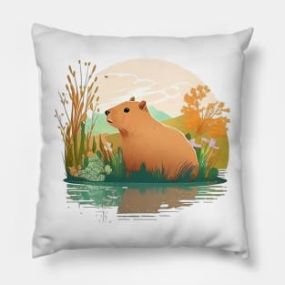 Capybara Pillow