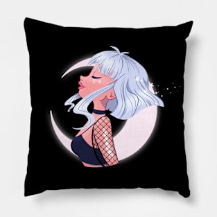 Moon girl Pillow