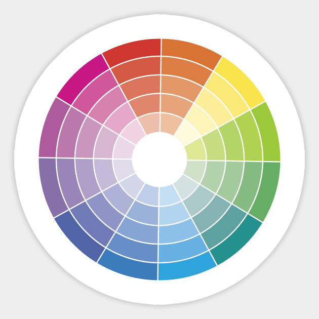 Color Wheel P R t shirt