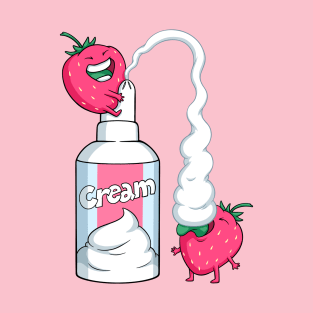 Strawberries with cream T-Shirt