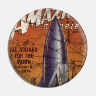 All Aboard for the Moon Pin