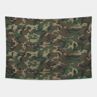 Army Camouflage Pattern Tapestry