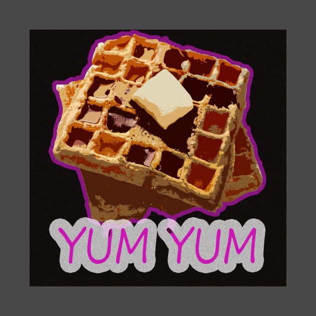 international waffle day 2020 Yum Yum by Aleey