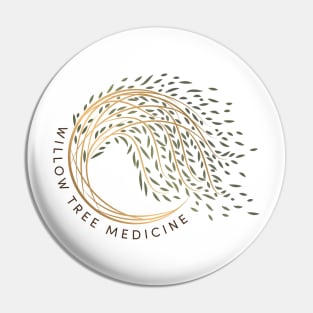 Willow Tree Medicine logo Pin