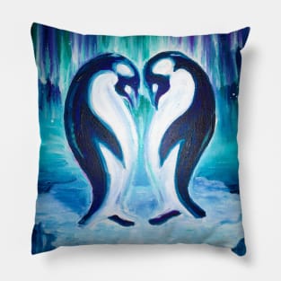 Penguin love Pillow