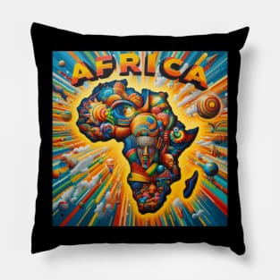 Africa 2 . Pillow