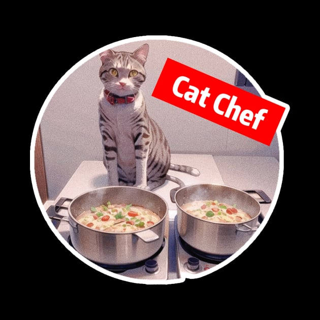 cat chef by LycheeDesign