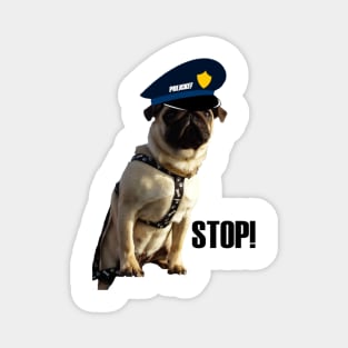 POLICE DOG Magnet