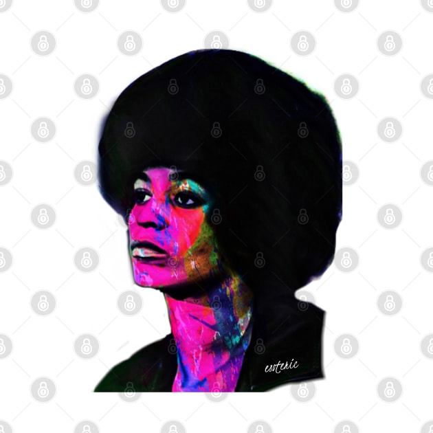 BHM: Angela Davis by Esoteric Fresh 