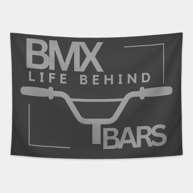 BMX, Life Behind Bars Tapestry by Sloat