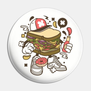 Royal sandwich deluxe Pin