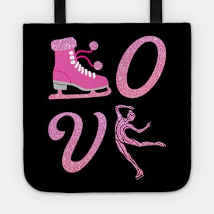 Love Skate Figure Skating Tote