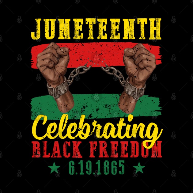 Juneteenth, Celebrating Black Freedom, 6-19-1865, Black History by UrbanLifeApparel