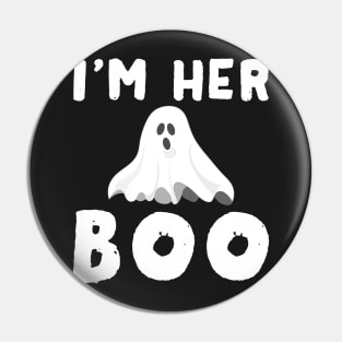 I'm Her Boo Halloween Pin