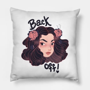 Back Off! Pillow