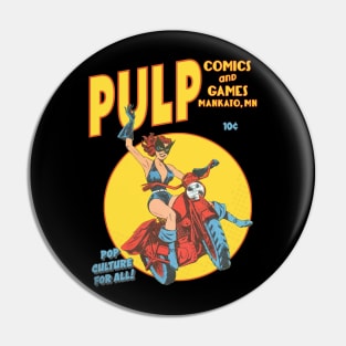 PULP Motorcycle Pin