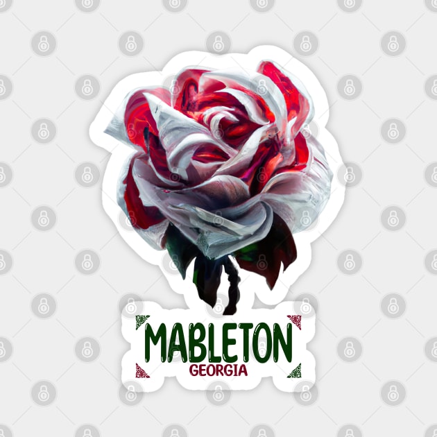 Mableton Georgia Magnet by MoMido