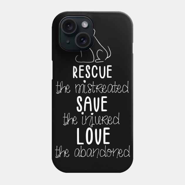 SAFE Rescue Save Love Phone Case by SAFEstkitts