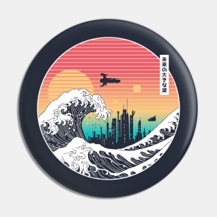 The Great Future Wave Pin