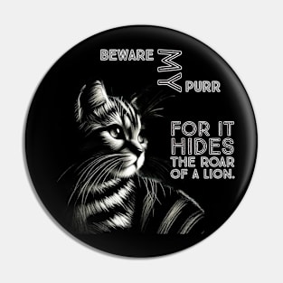 Beware My PURR Pin