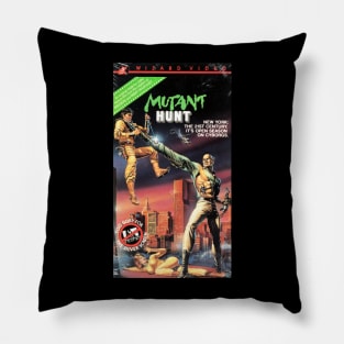 Mutant Hunt VHS Pillow