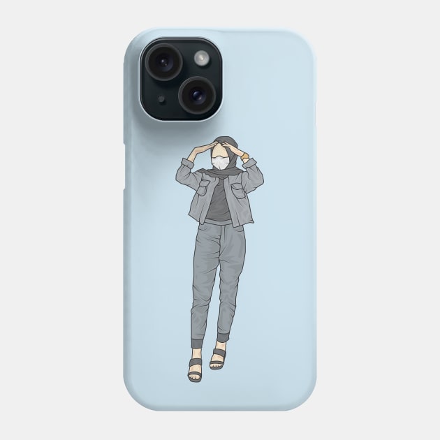 Gray Moon Collection Phone Case by crissbahari