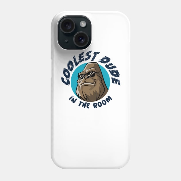 Fun Gorilla Face Phone Case by MyUniqueTee