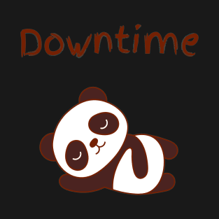 Panda Downtime T-Shirt