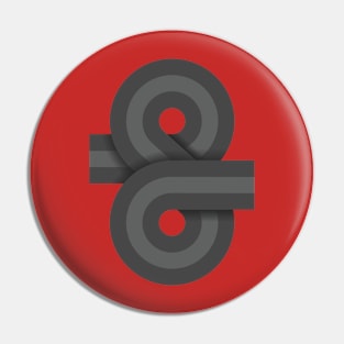 Race Car Number 8 Pin