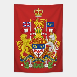 Royal Coat of Arms of Canada Tapestry