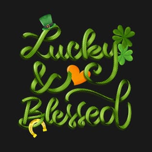 Lucky and blessed T-Shirt