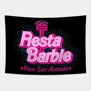 Fiesta Girl in Pink Puro San Antonio Tapestry