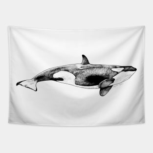 Orca Whale Tapestry