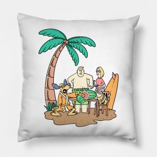 Hong Kong Phooey Watermelon Splitting Attraction Pillow