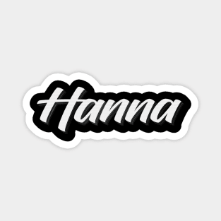 Hanna My Name Is Hanna! Magnet