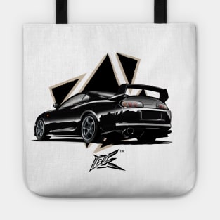 toyota supra a80 black Tote