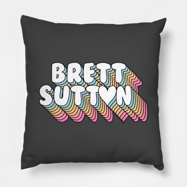 Love Brett Sutton Pillow by deadright