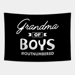 Grandma of boys #outnumbered Tapestry