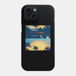 r e s o r t  9 3 glitch Phone Case