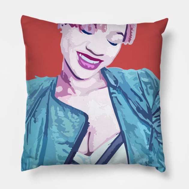 FACE OF HOB Pillow by damieloww