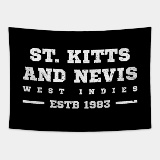 St Kitts and Nevis Estb 1983 West Indies Tapestry