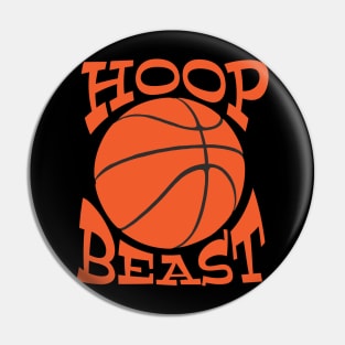 Hoop Beast - funny basketball saying t-shirts and more Pin