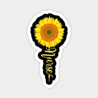 Nurse Scrip Sunflower Magnet