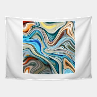 Liquid Marble Texture Tapestry