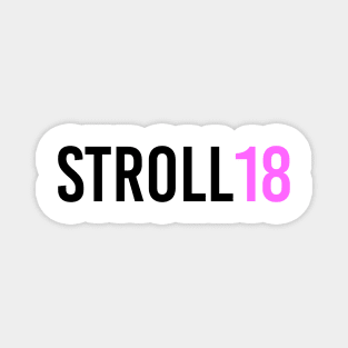 Lance Stroll 18 Design Magnet