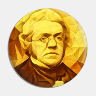 William Makepeace Thackeray Golden Portrait | William Makepeace Thackeray Artwork 11 Pin